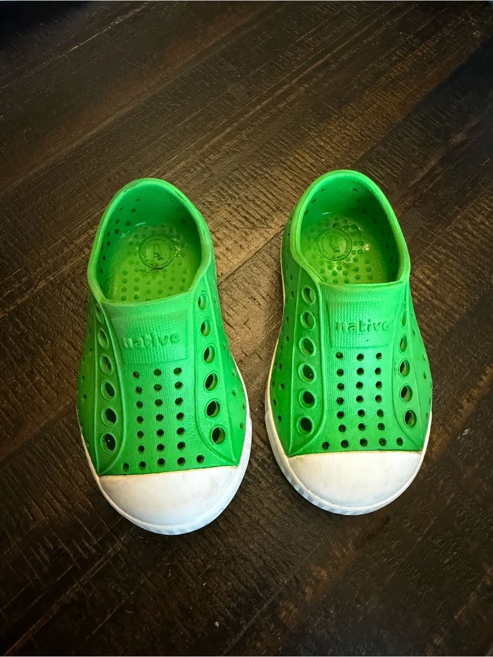 Native Kids Jefferson Shoes in Green